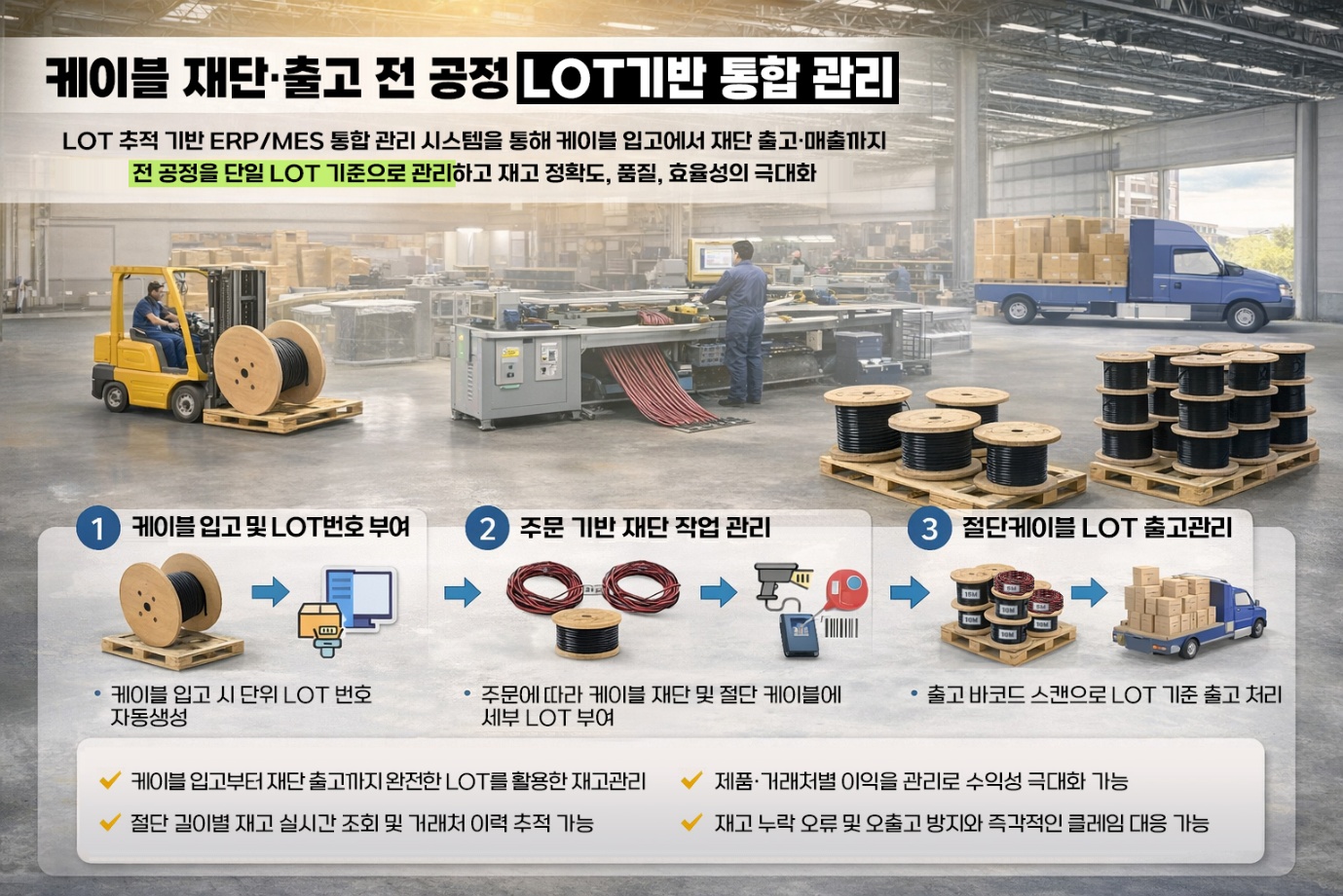 사례 3 :  케이블 절단·판매 최적화